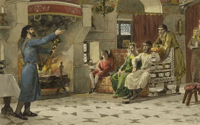 Woonkamer van de Graaf, 12e Eeuw